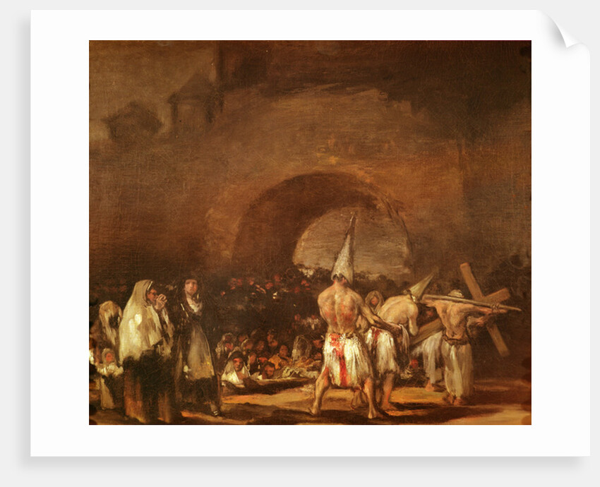The Flagellants by Francisco Jose de Goya y Lucientes