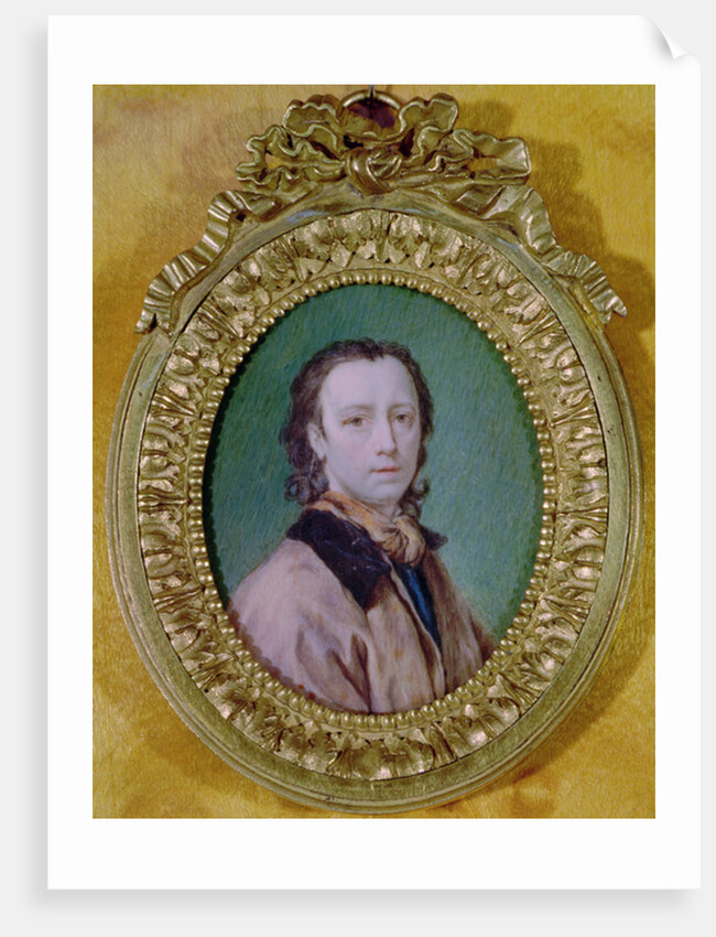 Self-Portrait in a Medallion by Anton Raphael (after) Mengs