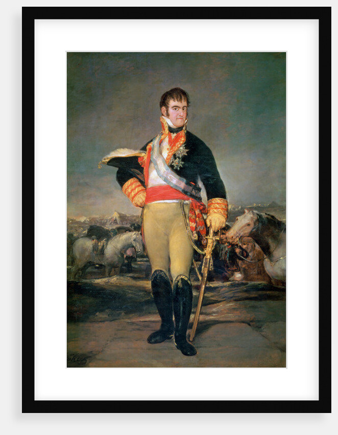 King Ferdinand VII c.1814 by Francisco Jose de Goya y Lucientes