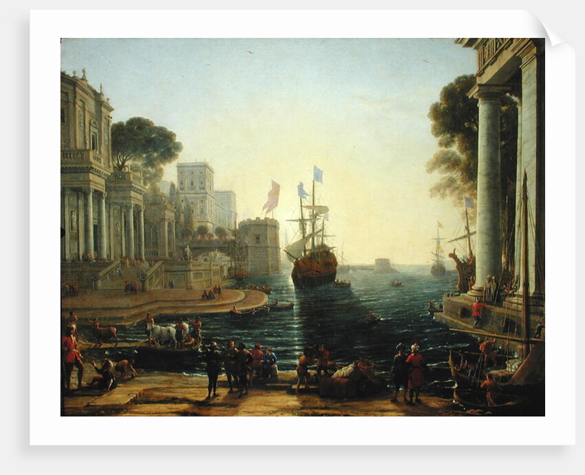 Ulysses Returning Chryseis to her Father by Claude Lorrain