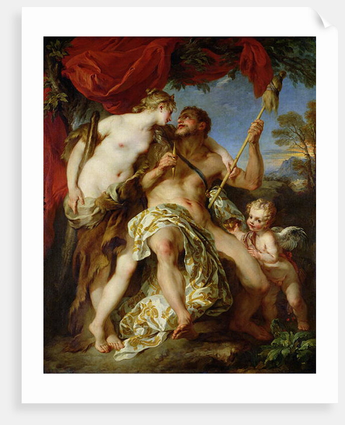 Hercules and Omphale, 1724 by Francois Lemoyne