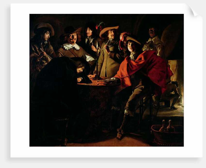 The Guards Smoking, 1643 by Louis Le Nain