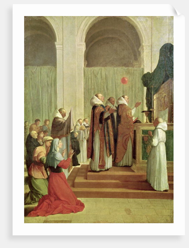 The Mass of St. Martin of Tours, 1654 by Eustache Le Sueur