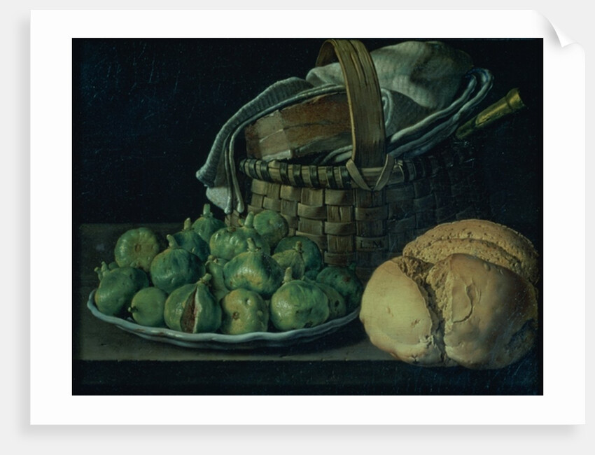 Still Life With Figs, 1746 by Luis Egidio Menendez or Melendez