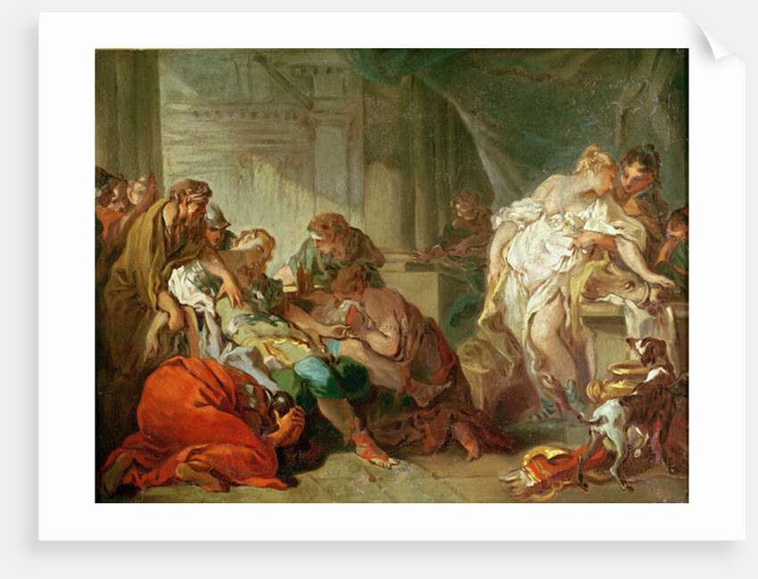 Antiochus and Stratonice by Jean-Honore Fragonard