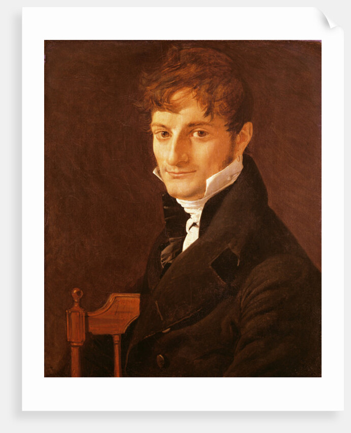 Portrait of Belvèze-Foulon, friend of the artist, 1805 by Jean Auguste Dominique Ingres