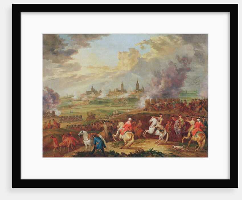 The Siege of Valenciennes by Jan Peeter Verdussen