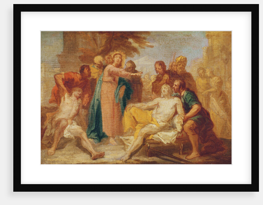 The Healing of a Paralytic by Jean-Baptiste Wampe