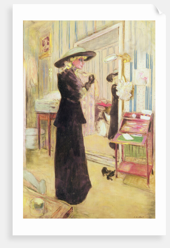 Charlotte Lyses, 1912 by Edouard Vuillard