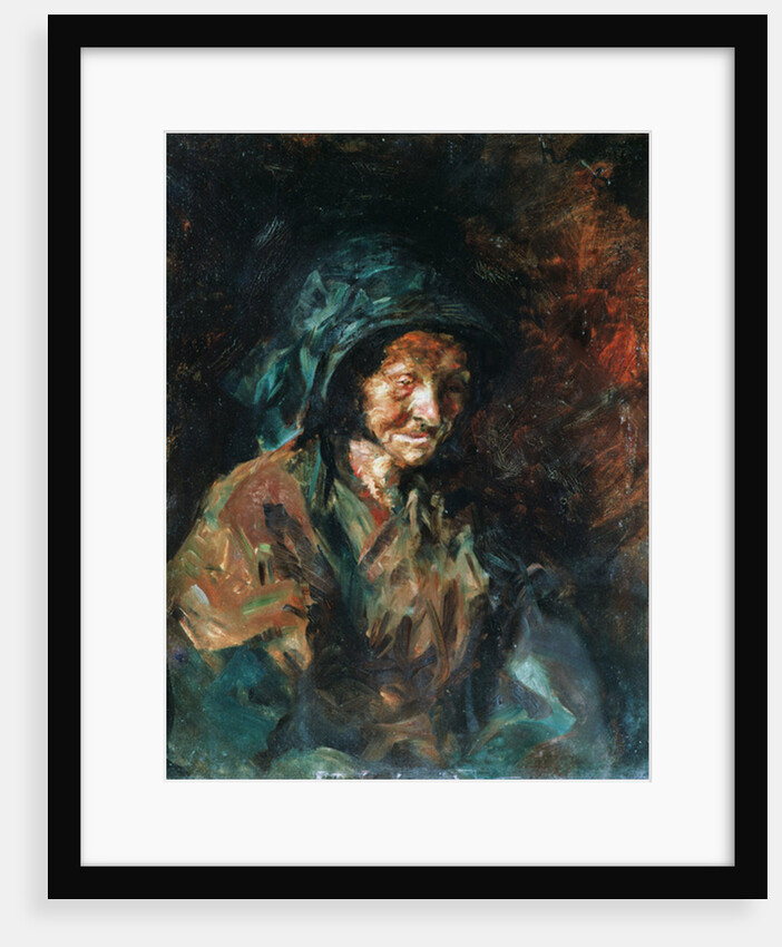 The Old Woman known as the 'crayfish' from the Le Bosc Region, 1882 by Henri de Toulouse-Lautrec