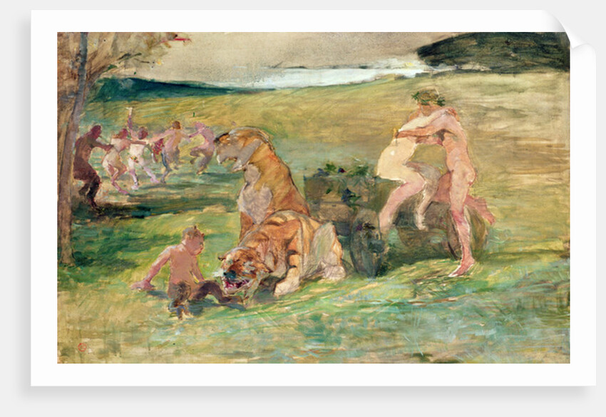 Allegory, the Spring of Life, 1883 by Henri de Toulouse-Lautrec