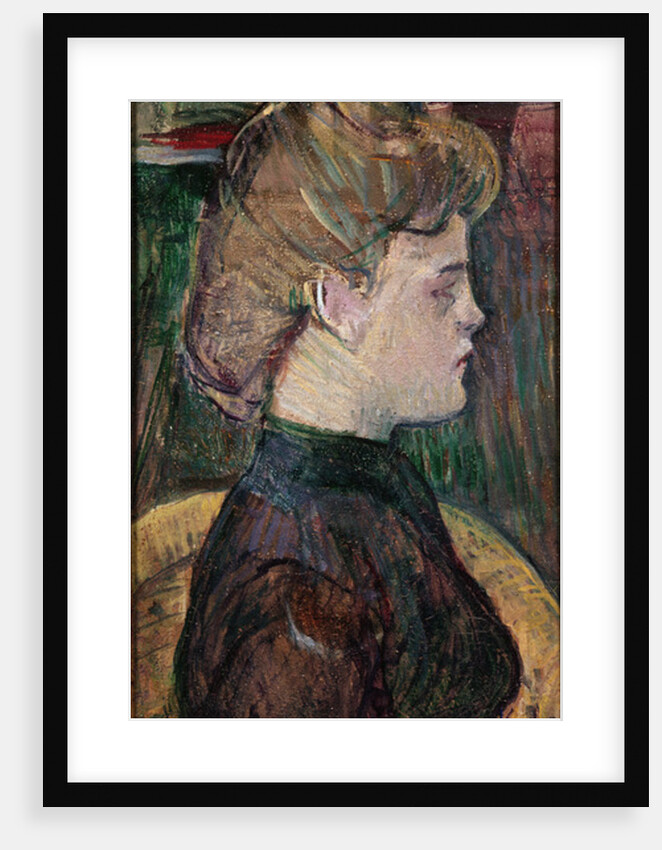Hélène V. Juliette Vary, 1888 by Henri de Toulouse-Lautrec