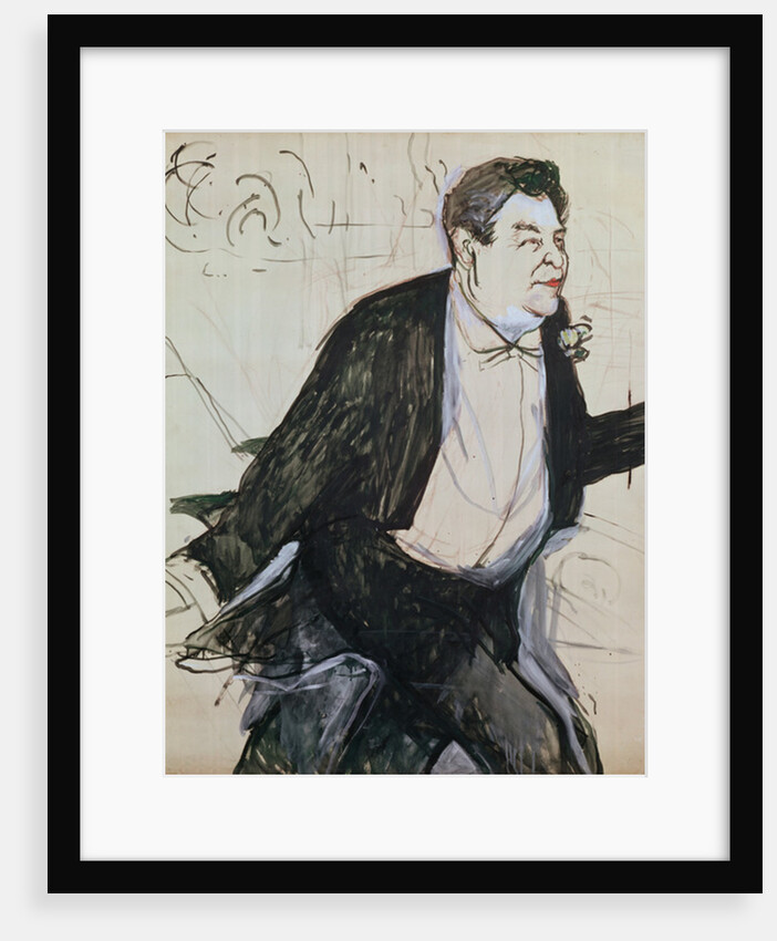 Caudieux, 1893 by Henri de Toulouse-Lautrec