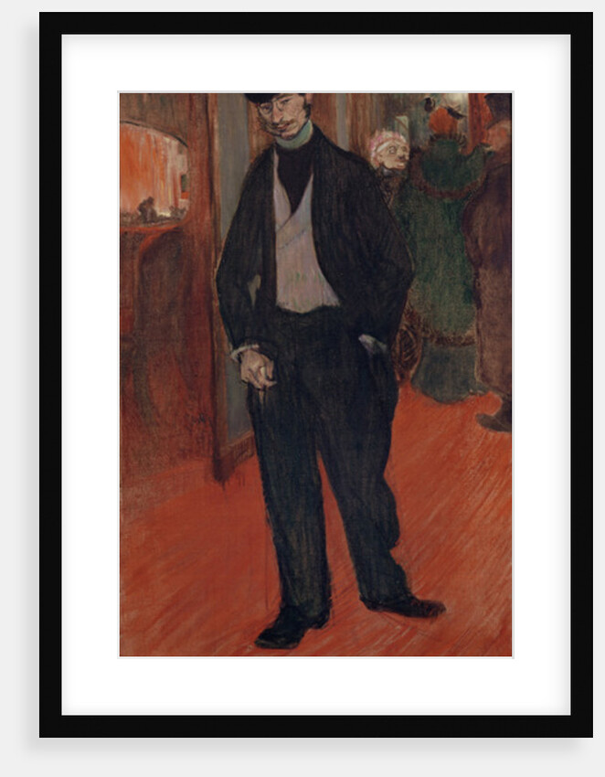 Doctor Gabriel Tapié de Céleyran in a Theatre Hall, 1894 by Henri de Toulouse-Lautrec