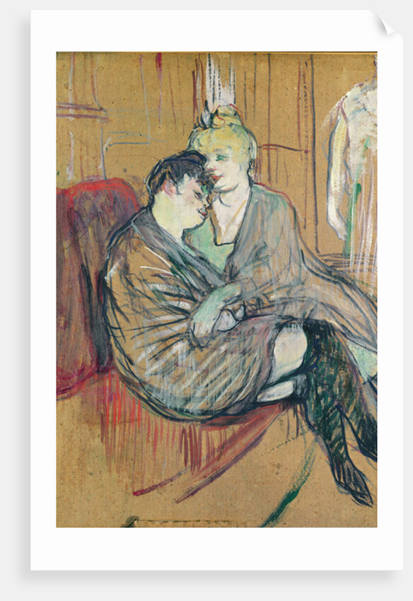 The Two Friends, 1894 by Henri de Toulouse-Lautrec