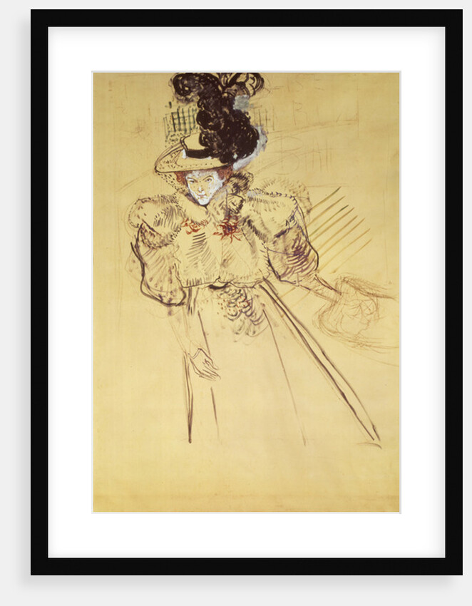 La Revue Blanche, 1895 by Henri de Toulouse-Lautrec