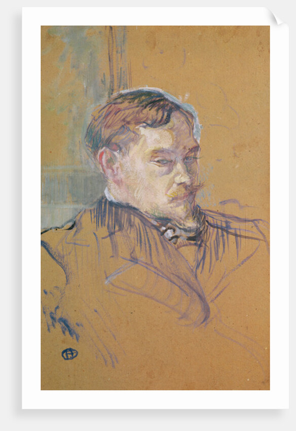Monsieur Romain Coolus, 1899 by Henri de Toulouse-Lautrec