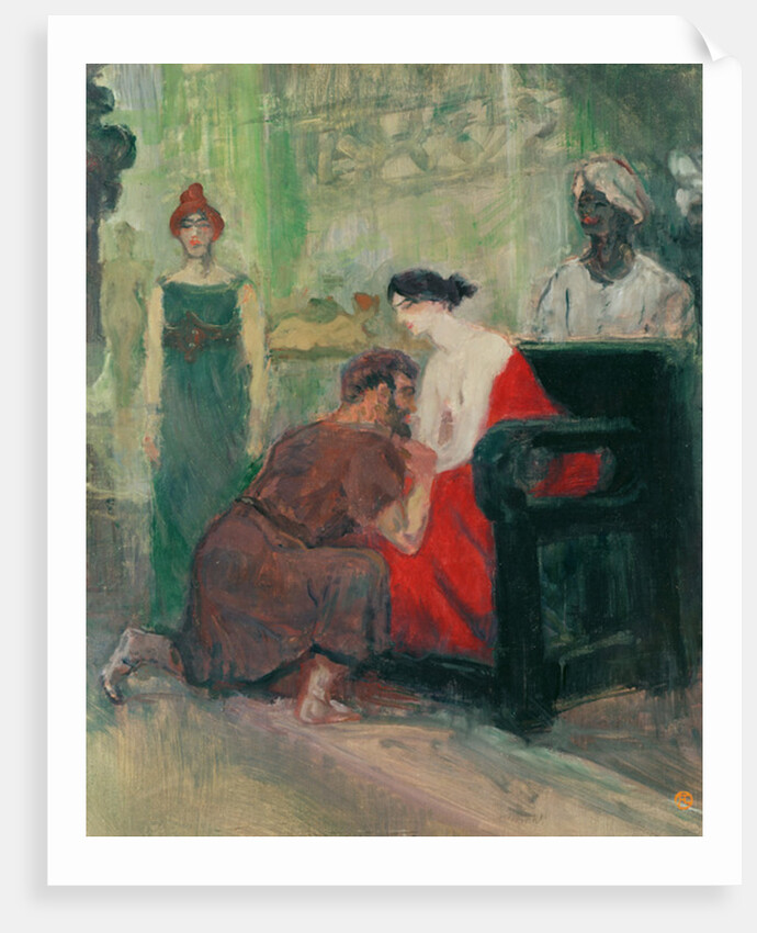 Messalina, 1900 by Henri de Toulouse-Lautrec
