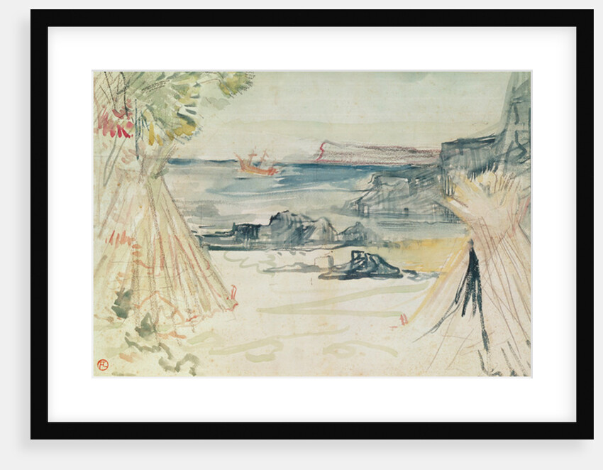 Paul and Virginie, 1896 by Henri de Toulouse-Lautrec