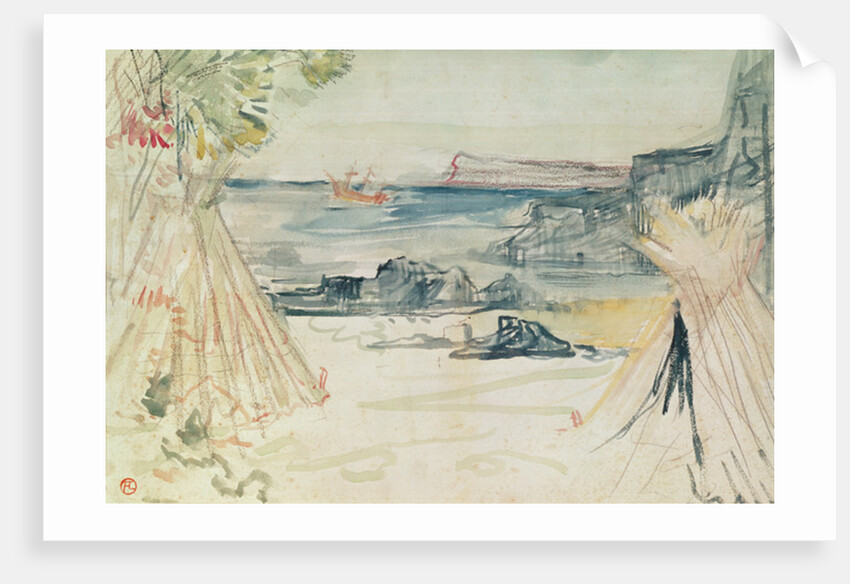 Paul and Virginie, 1896 by Henri de Toulouse-Lautrec