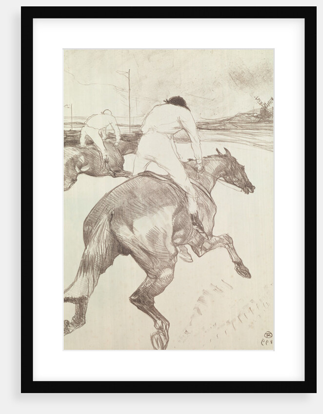 The Jockey, 1899 by Henri de Toulouse-Lautrec