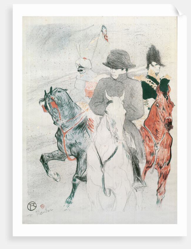 Poster to advertise Professor Sloane's biography, 'Life of Napoleon'; published by The Century Company, New York; Napoleon Bonaparte, 1895 by Henri de Toulouse-Lautrec