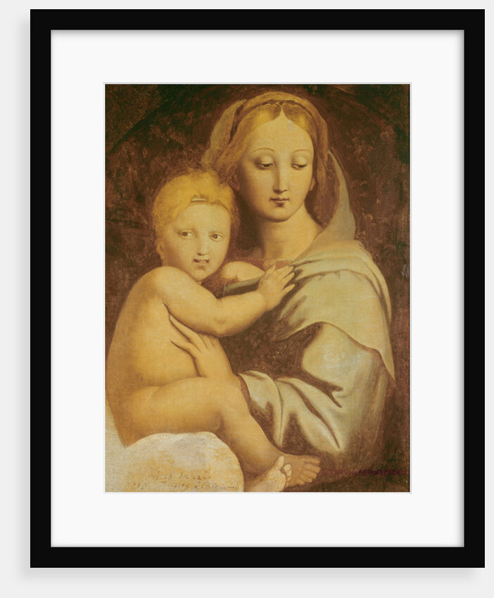 Madonna of the Candelabra by Jean Auguste Dominique Ingres