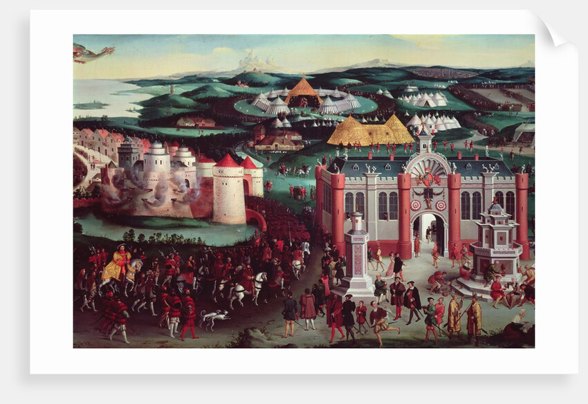 Field of the Cloth of Gold, 7th June 1520 by Friedrich Bouterwek