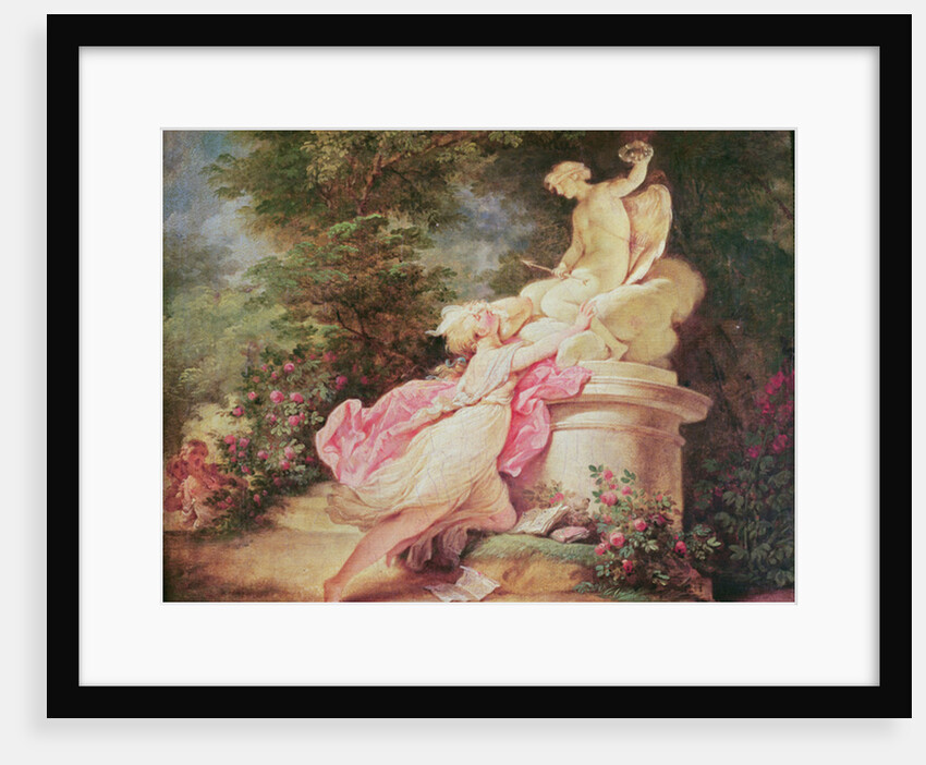 The Anguish of Love by Jean-Honore Fragonard