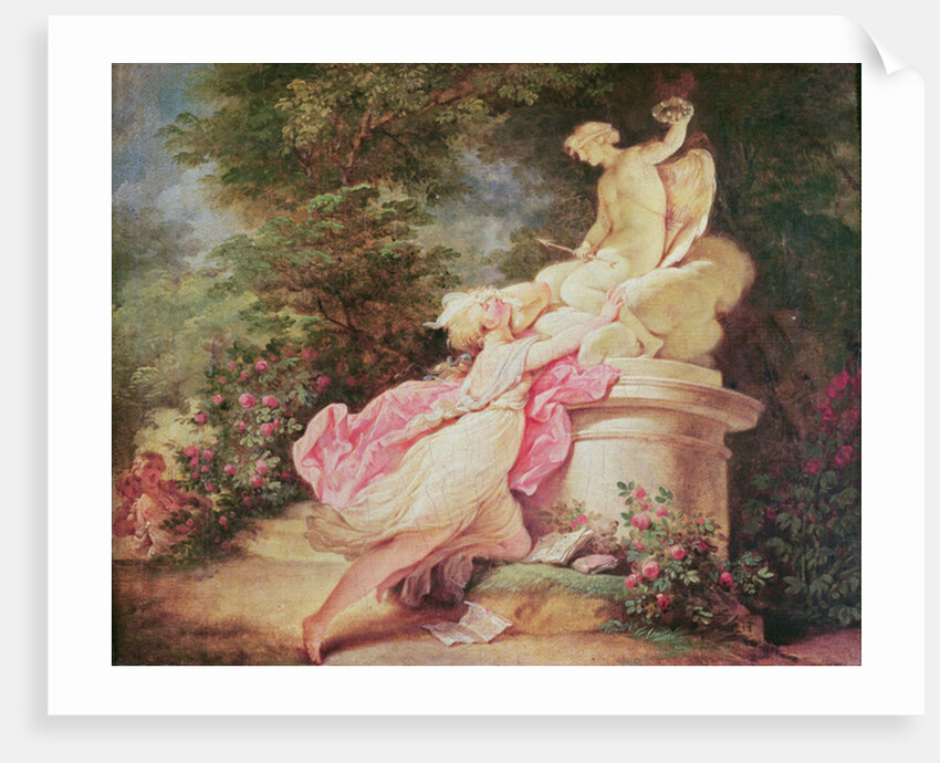 The Anguish of Love by Jean-Honore Fragonard