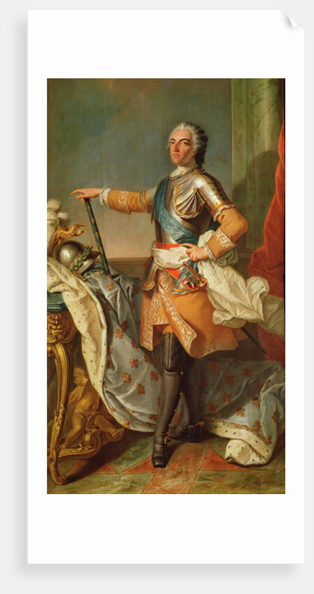 Portrait of Louis XV, King of France and Navarre, c.1723 by Carle van Loo