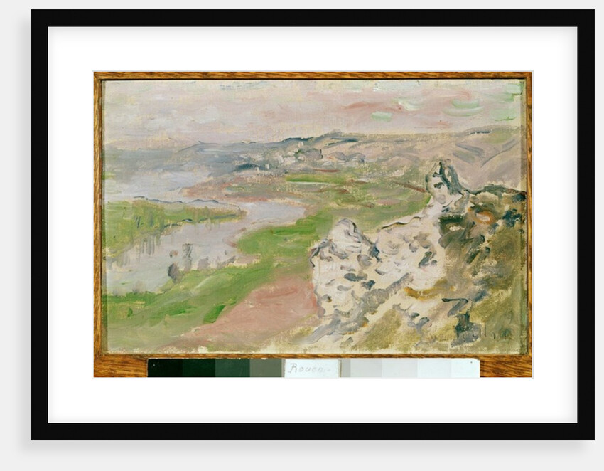 Le Cirque des Céteaux, the Seine viewed from the heights of Chantemerle, 1881 by Claude Monet