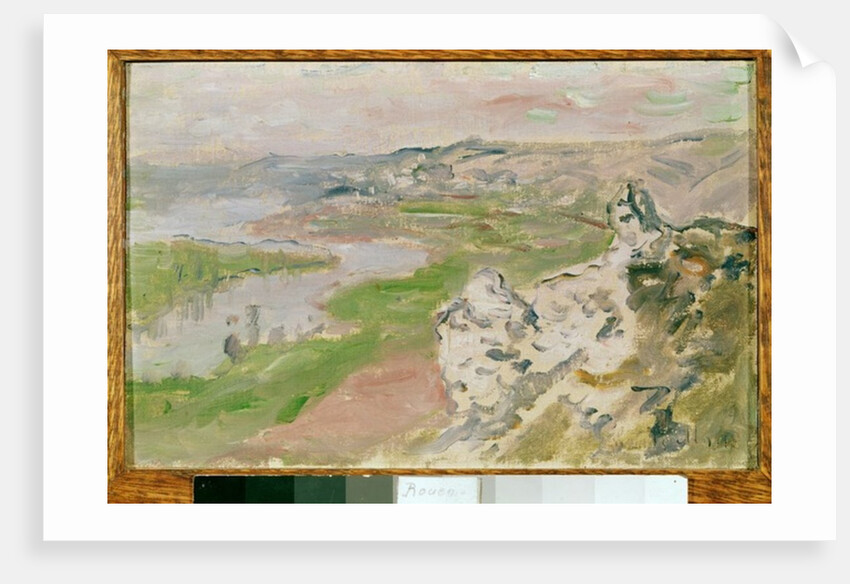 Le Cirque des Céteaux, the Seine viewed from the heights of Chantemerle, 1881 by Claude Monet