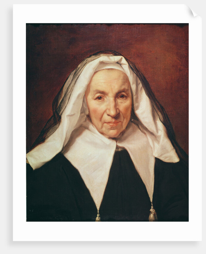 Portrait of an Elderly Woman by Philippe de Champaigne