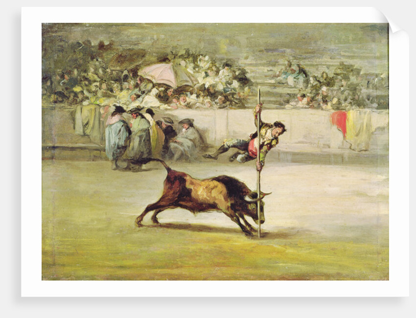 The Agility and Audacity of Juanito Apinani at the Madrid Arena by Francisco (after) Goya y Lucientes