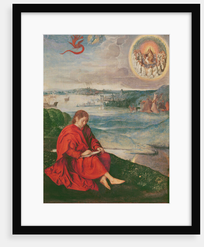 Saint John of Patmos by Adriaen Isenbrandt or Isenbrant
