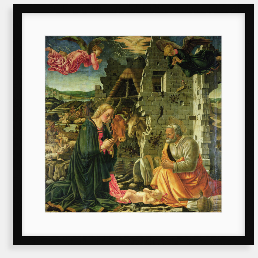 The Nativity, 1465-70 by Fra Filippo Lippi