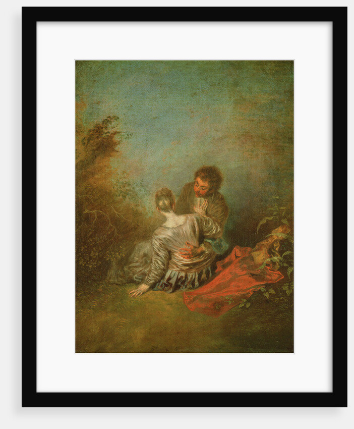The Faux Pas, c.1717 by Jean Antoine Watteau