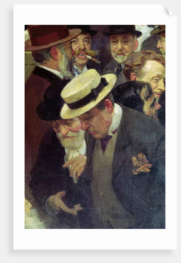 Friday at the French Artists' Salon, 1911 by Jules Alexandre Gruen or Grun