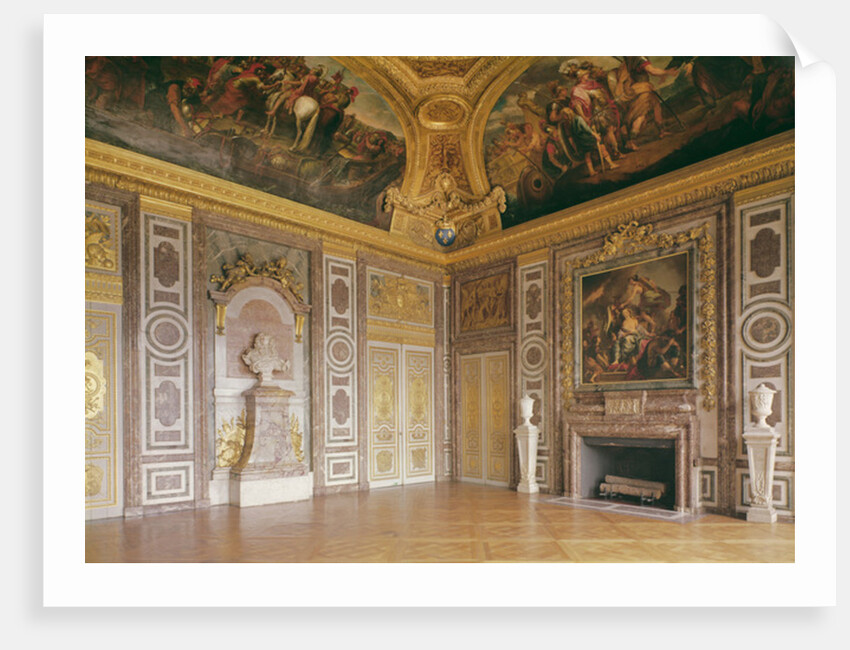 Interior View of The Château of Versailles, 1672-82 by Anonymous