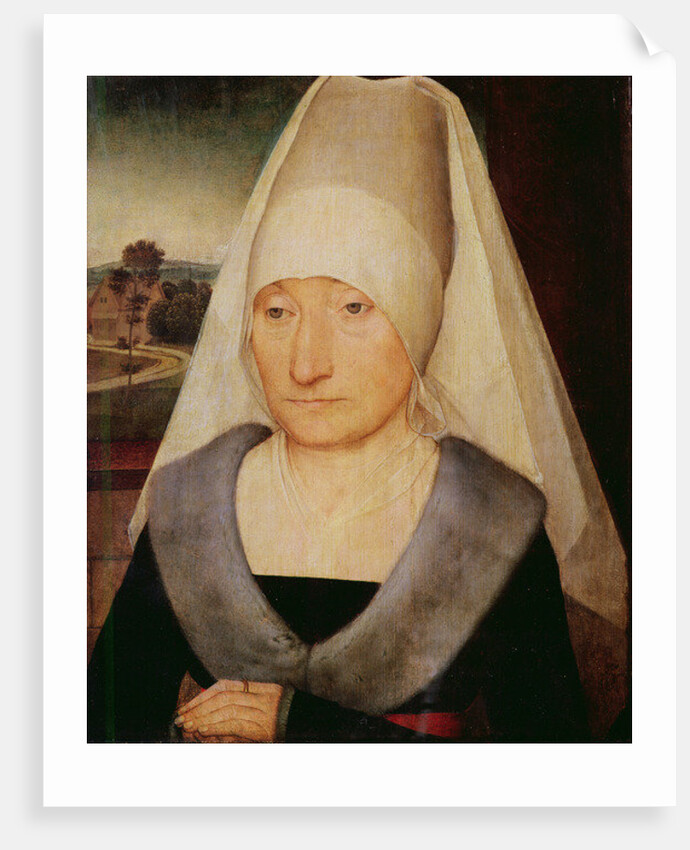 Portrait of an Old Woman by Hans Memling
