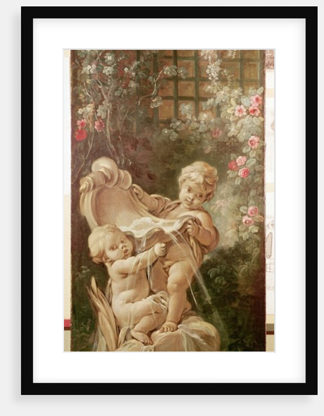 Two Lovers near a Fountain, c.1750-65 by Francois Boucher