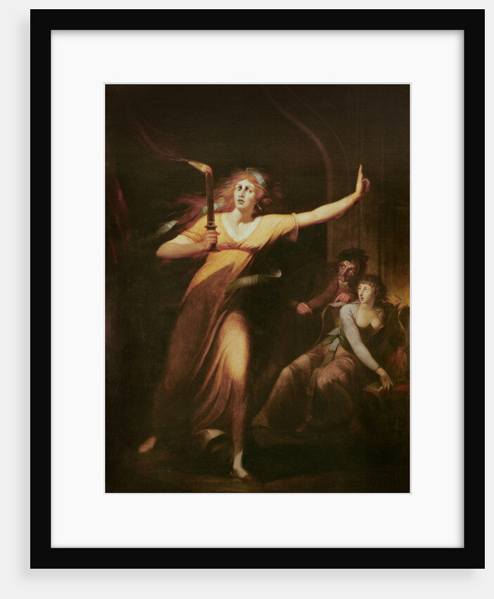 Lady Macbeth Sleepwalking, 1783 by Henry Fuseli