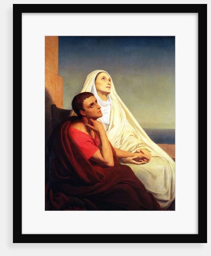 St. Augustine and his mother St. Monica, 1855 by Ary Scheffer