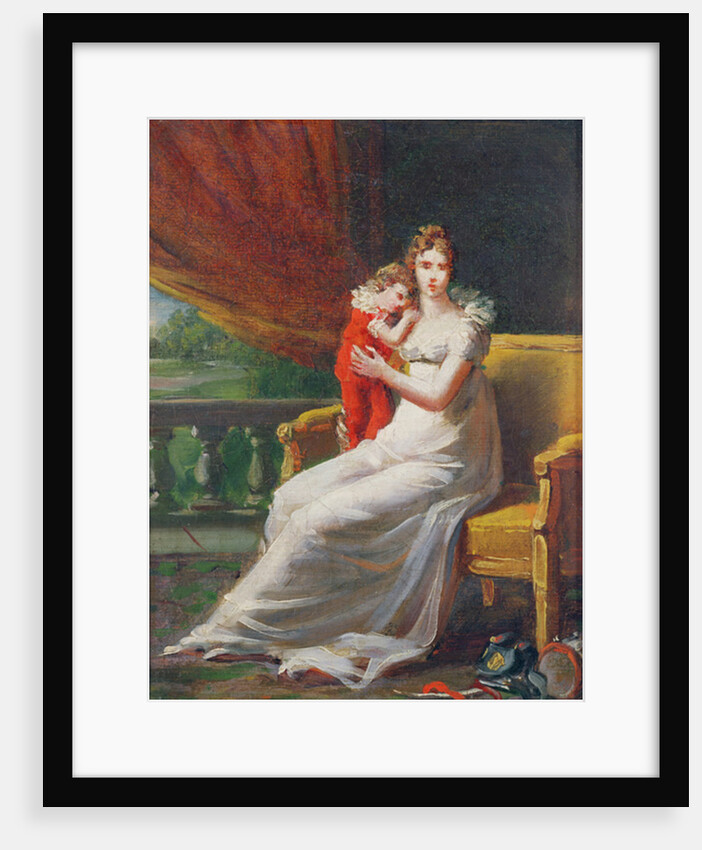 Marie-Louise holding in her arms the King of Rome by Francois Pascal Simon Baron Gerard