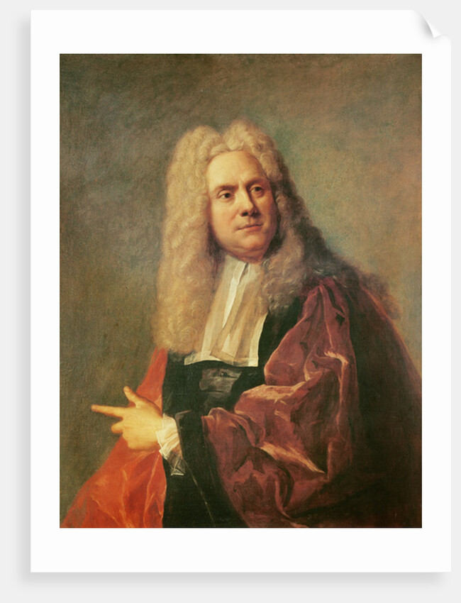 Portrait of a Alderman, presumed to be Jean Hébert by Francois de Troy