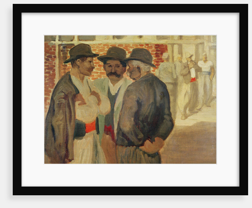 Construction Workers by Theophile Alexandre Steinlen