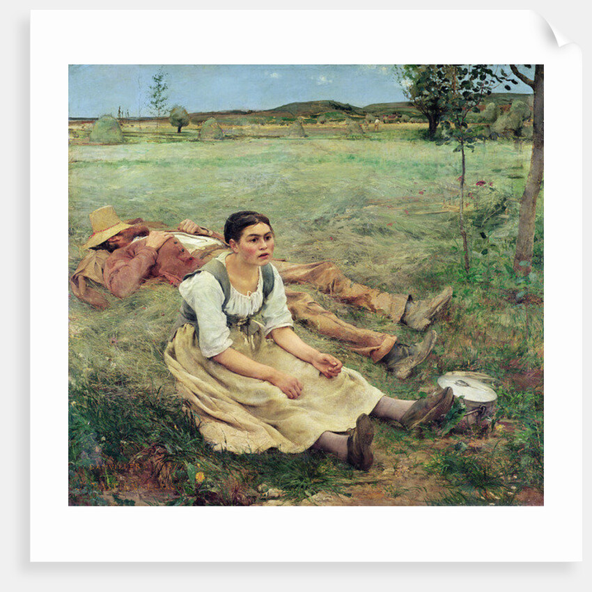 The Haymakers, 1877 by Jules Bastien-Lepage