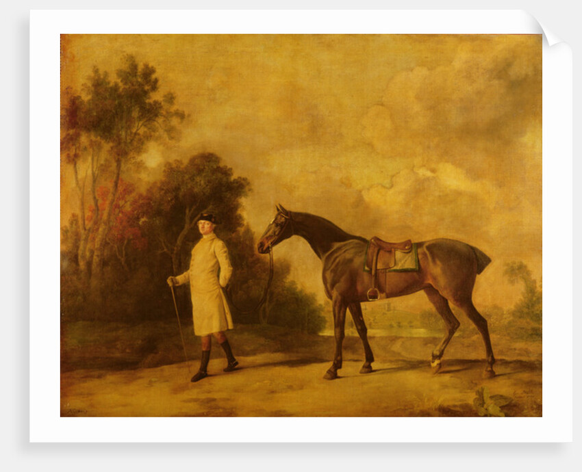 Assheton, first Viscount Curzon, and his mare Maria, 1771 by George Stubbs