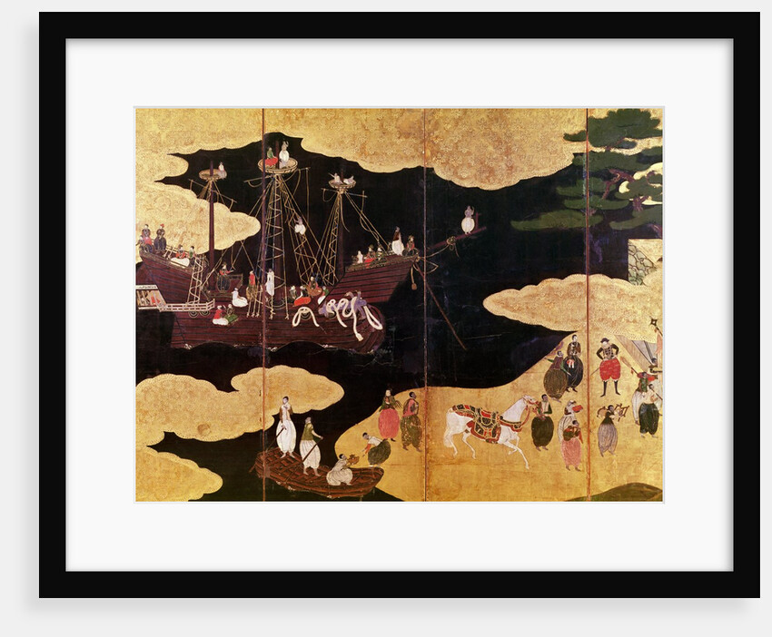 The Arrival of the Portuguese in Japan by School Japanese